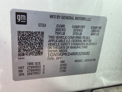 2024 Chevrolet Tahoe Z71