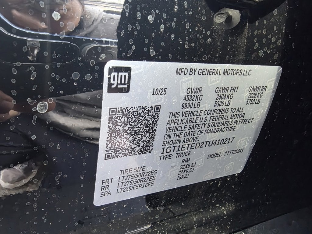 2026 GMC Sierra EV Elevation Extended Range