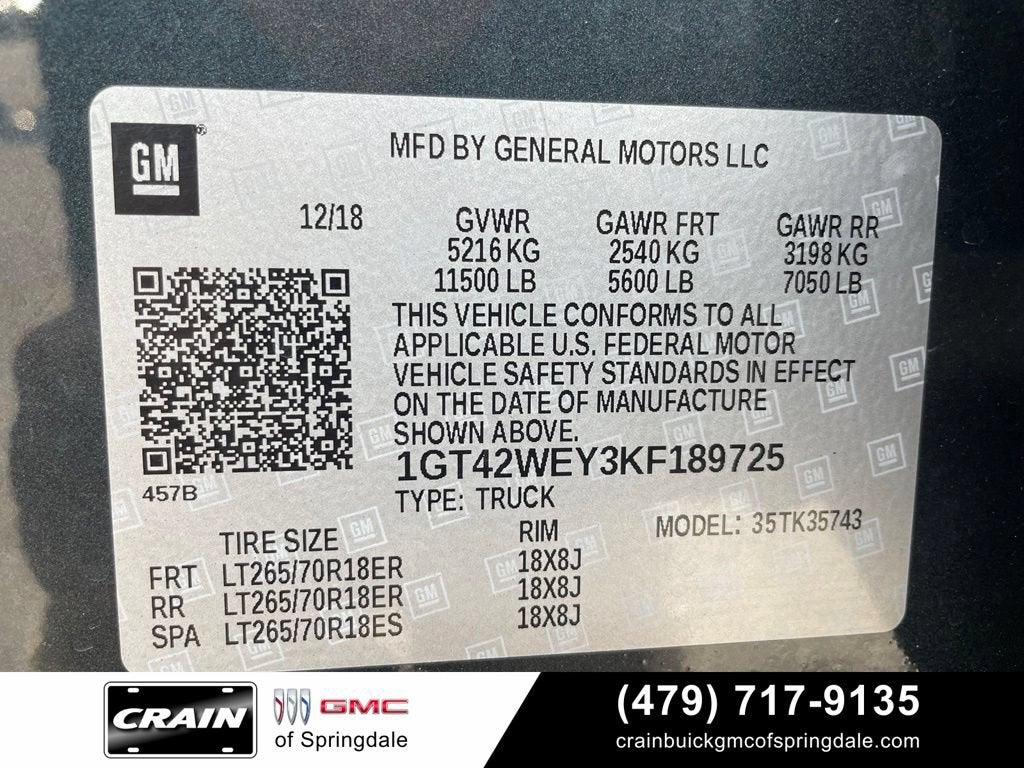 2019 GMC Sierra 3500 HD Denali