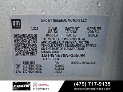 2022 GMC Sierra 2500 HD SLT