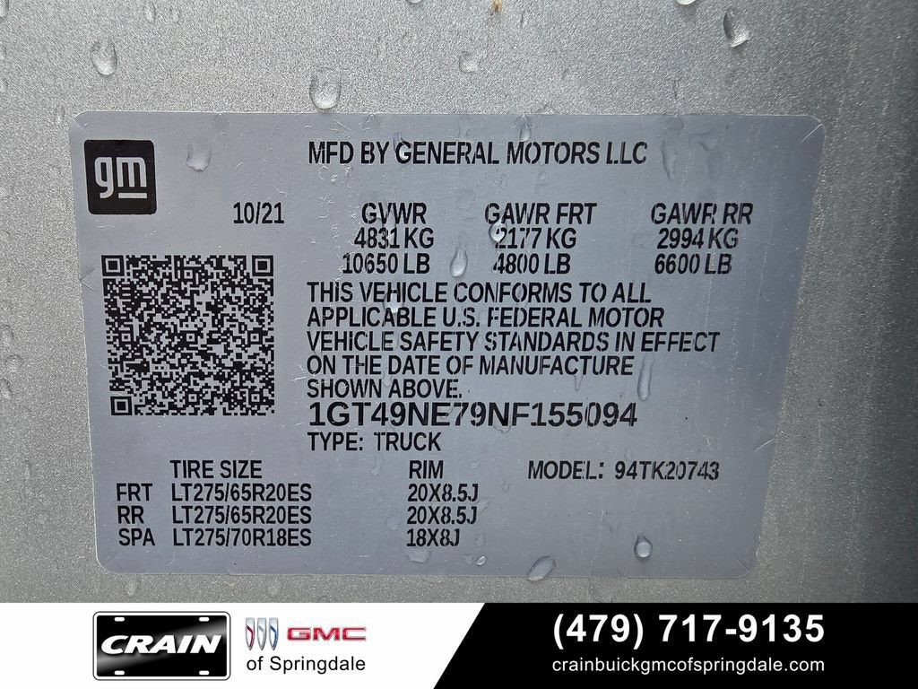 2022 GMC Sierra 2500 HD SLT