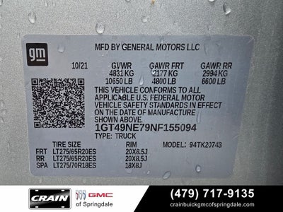 2022 GMC Sierra 2500 HD SLT
