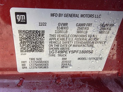 2023 GMC Sierra 2500 HD AT4