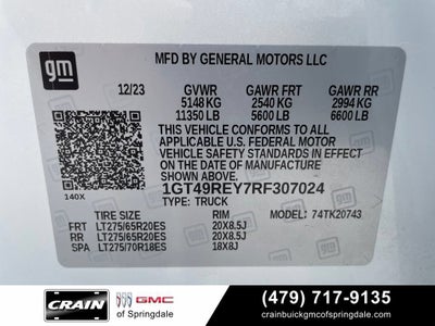 2024 GMC Sierra 2500 HD Denali