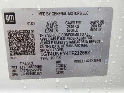 2026 GMC Sierra 2500 HD SLT