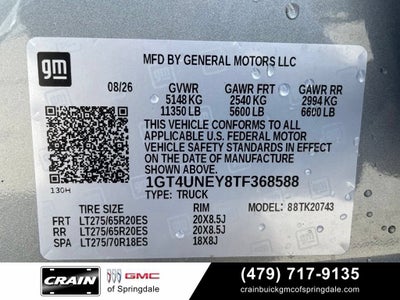 2026 GMC Sierra 2500 HD SLT
