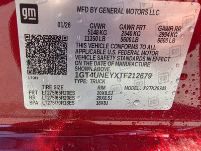 2026 GMC Sierra 2500 HD SLT