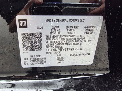 2026 GMC Sierra 2500 HD AT4