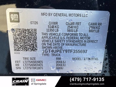 2026 GMC Sierra 2500 HD AT4