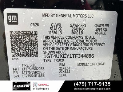 2026 GMC Sierra 2500 HD Denali Ultimate