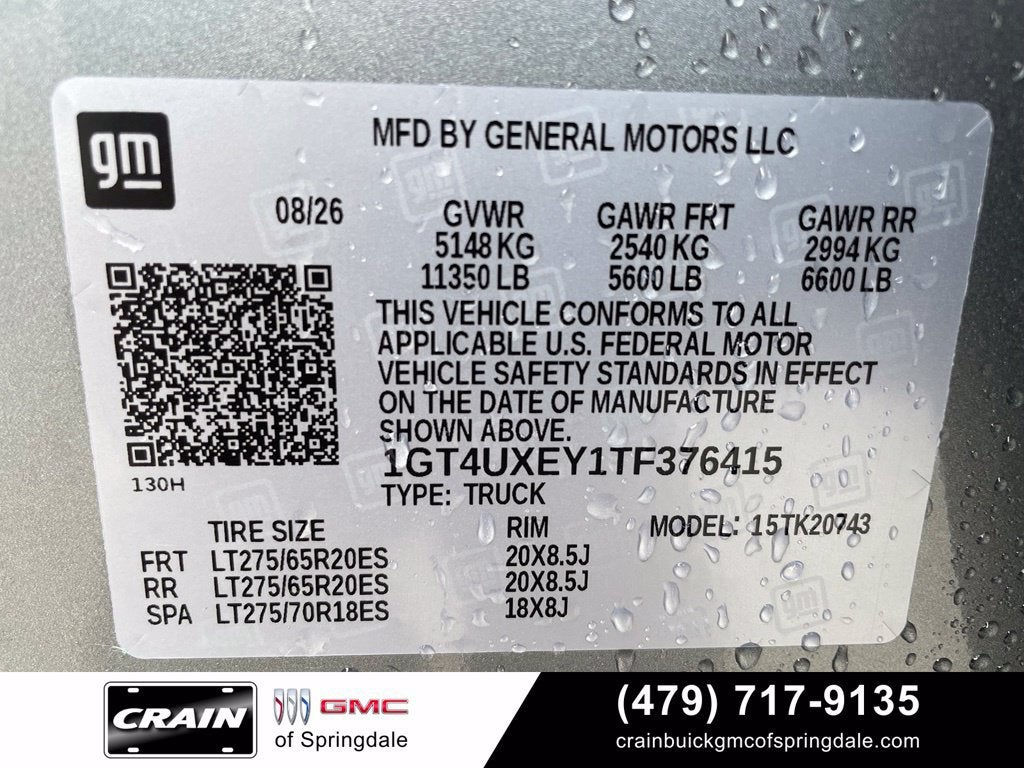 2026 GMC Sierra 2500 HD Denali Ultimate