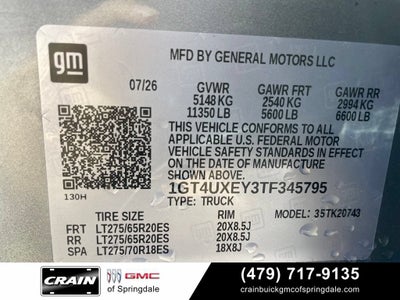 2026 GMC Sierra 2500 HD Denali Ultimate