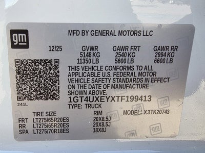 2026 GMC Sierra 2500 HD Denali Ultimate