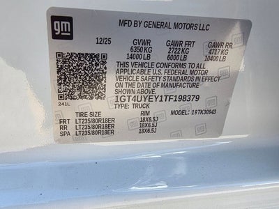 2026 GMC Sierra 3500 HD Denali Ultimate DRW