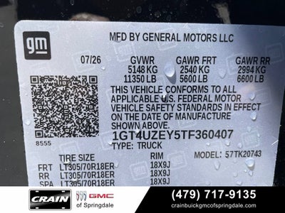 2026 GMC Sierra 2500 HD AT4X