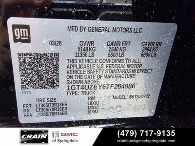 2026 GMC Sierra 2500 HD AT4X