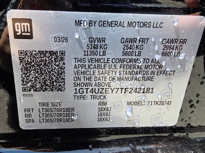 2026 GMC Sierra 2500 HD AT4X