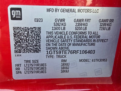 2024 GMC Sierra 3500 HD SLE