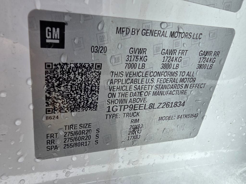 2020 GMC Sierra 1500 AT4