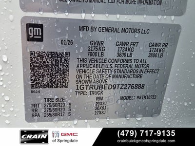 2026 GMC Sierra 1500 SLE