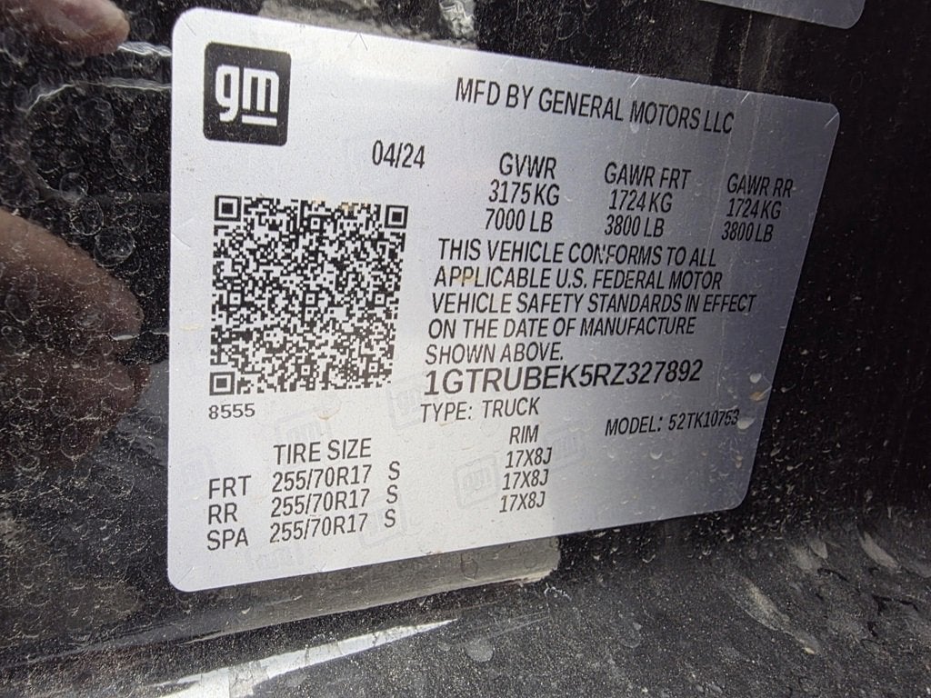 2024 GMC Sierra 1500 SLE