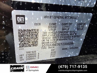 2026 GMC Sierra 1500 SLE
