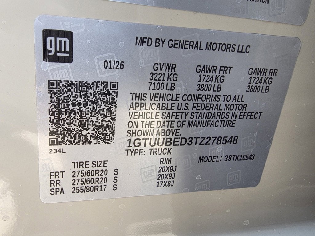 2026 GMC Sierra 1500 SLE