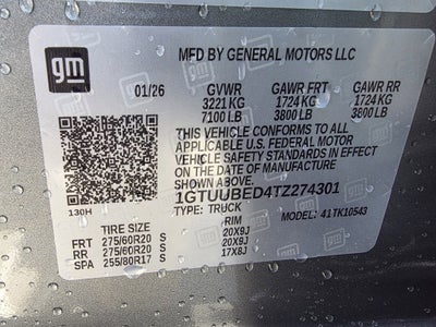 2026 GMC Sierra 1500 SLE