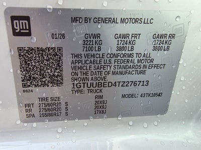 2026 GMC Sierra 1500 SLE