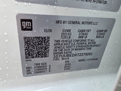 2026 GMC Sierra 1500 SLE