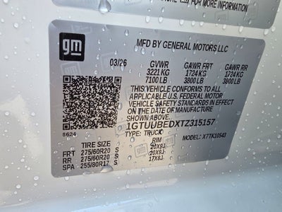 2026 GMC Sierra 1500 SLE