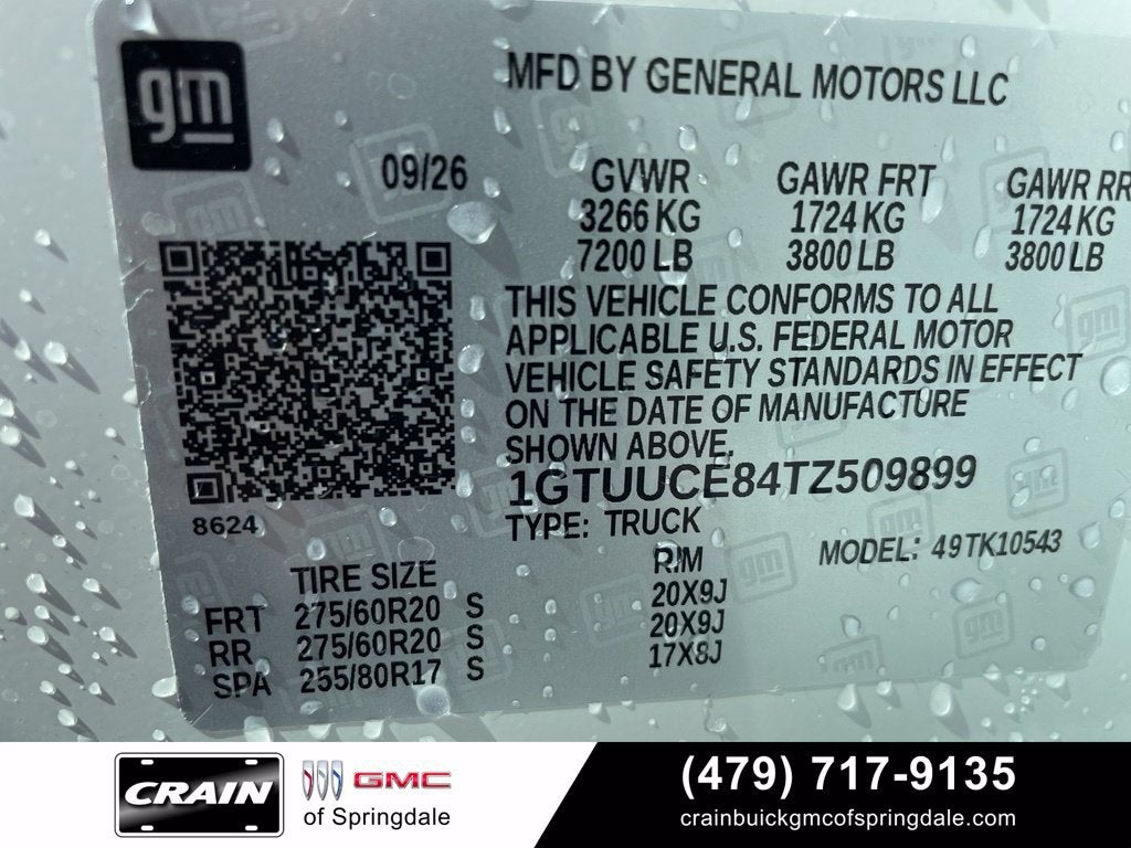 2026 GMC Sierra 1500 Elevation