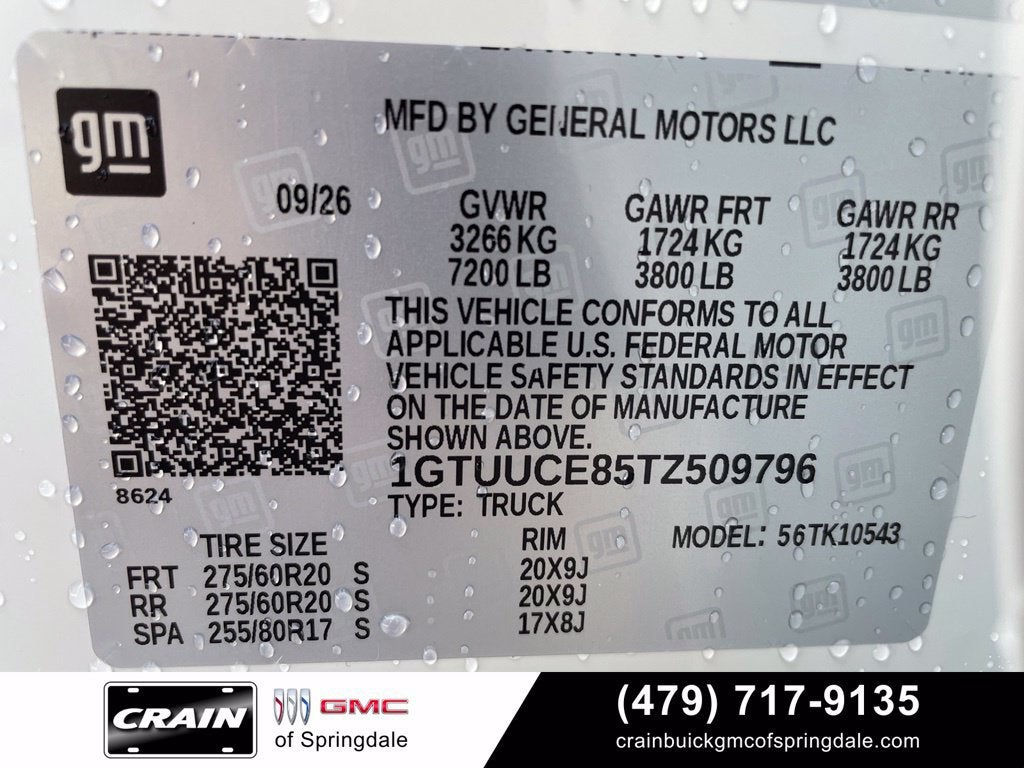 2026 GMC Sierra 1500 Elevation