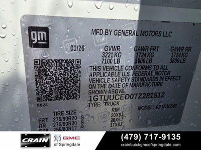 2026 GMC Sierra 1500 Elevation