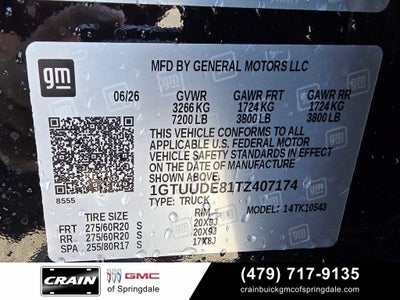 2026 GMC Sierra 1500 SLT