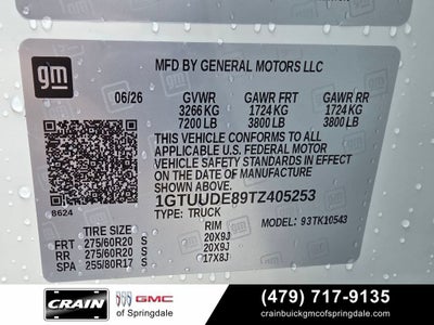 2026 GMC Sierra 1500 SLT