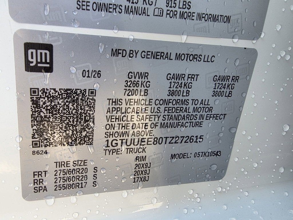 2026 GMC Sierra 1500 AT4