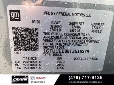 2026 GMC Sierra 1500 AT4