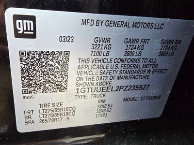 2023 GMC Sierra 1500 AT4