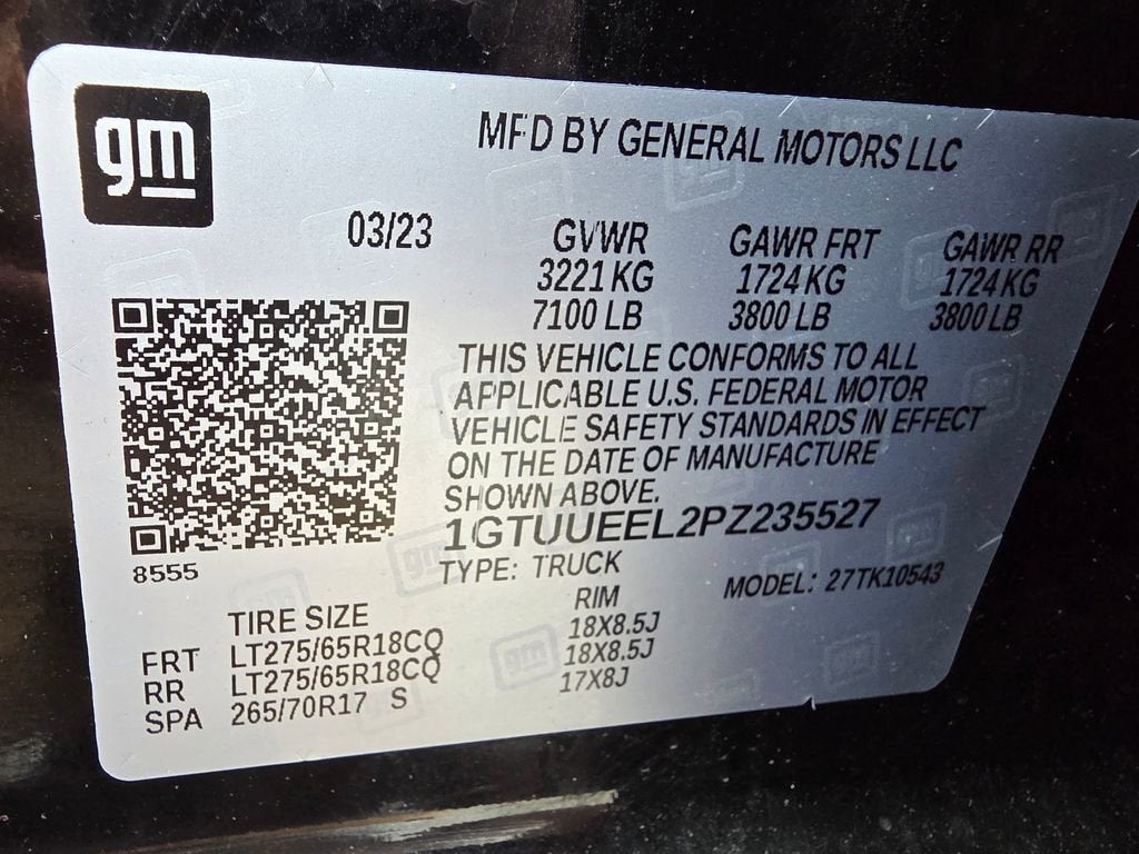 2023 GMC Sierra 1500 AT4