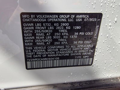 2024 Volkswagen Atlas 2.0T SE w/Technology