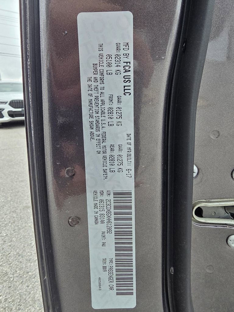 2017 Dodge Charger SE