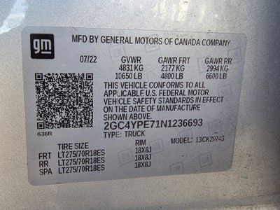 2022 Chevrolet Silverado 2500 HD LTZ