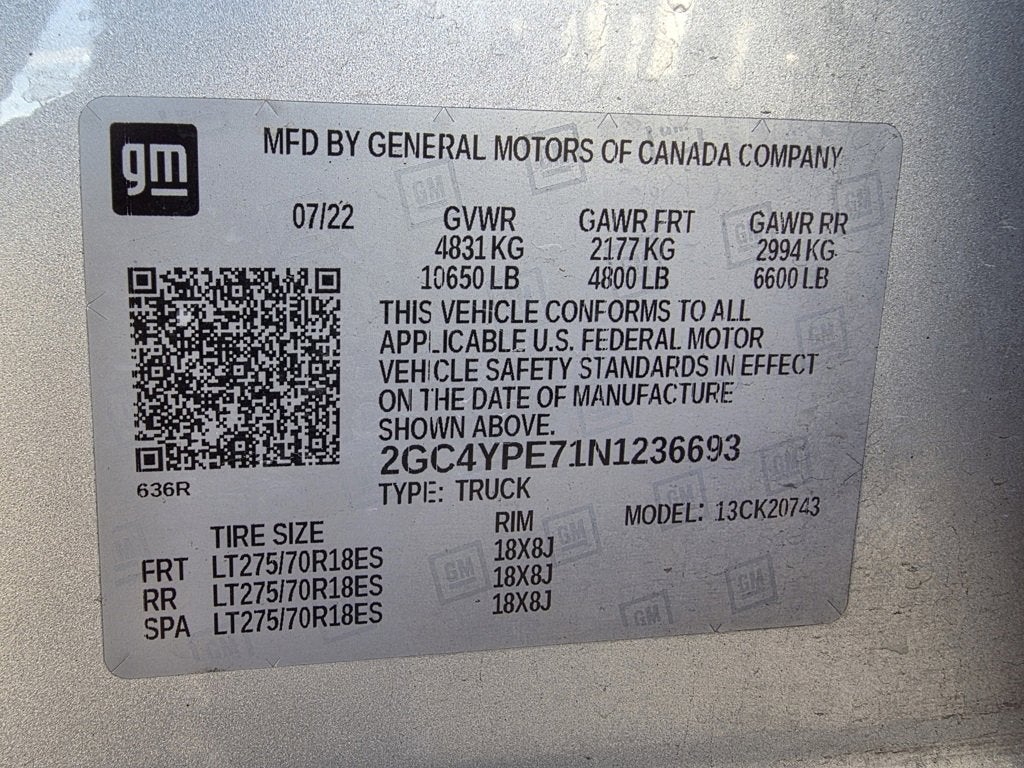 2022 Chevrolet Silverado 2500 HD LTZ