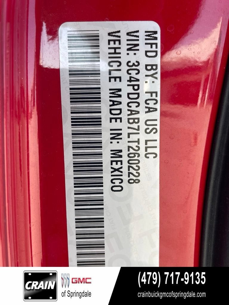 2020 Dodge Journey SE Value