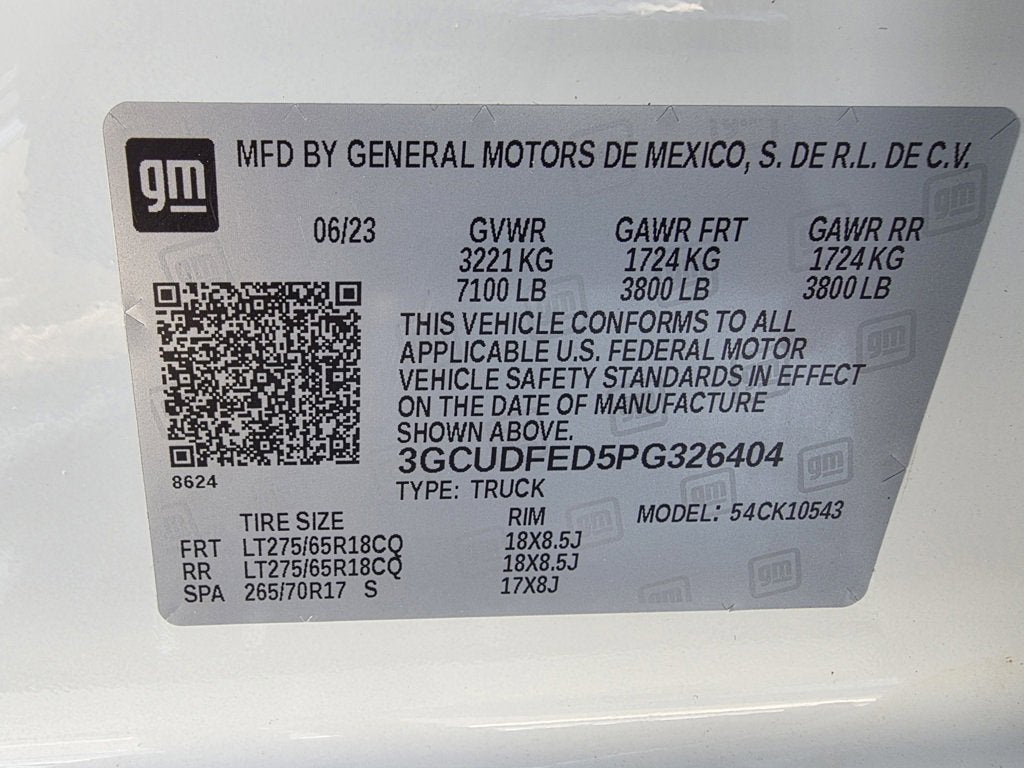 2023 Chevrolet Silverado 1500 LT Trail Boss