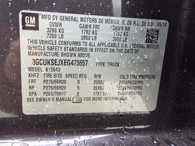 2014 Chevrolet Silverado 1500 LTZ