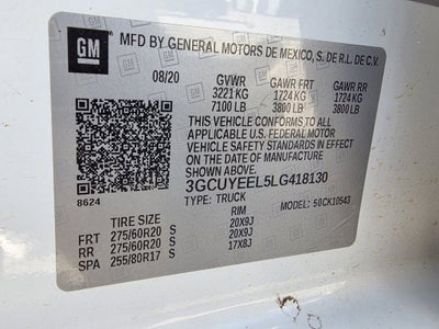 2020 Chevrolet Silverado 1500 RST