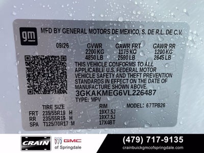 2027 GMC Terrain Elevation