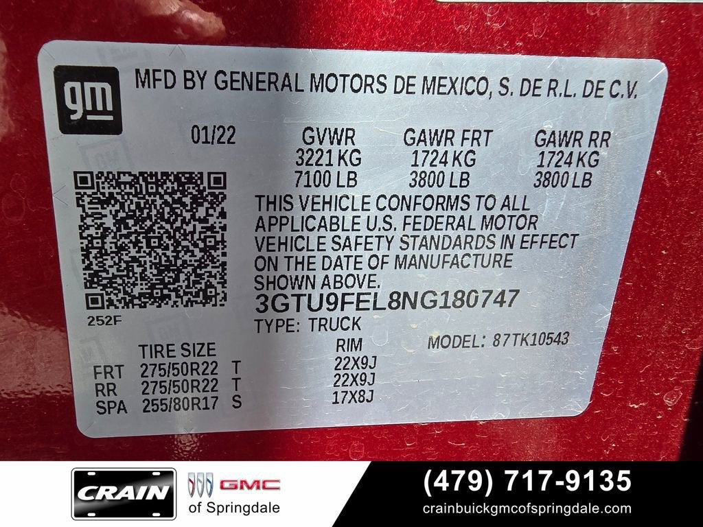 2022 GMC Sierra 1500 Limited Denali